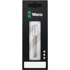 【160924】WERA ベラ マグネット付きビットホルダー 1/4六角差込みのビットホルダーに適用 全長75mm 