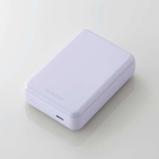 【DE-C49-10000PU】超コンパクトモバイルバッテリー(10000mAh/3A/USB Type-C×1)