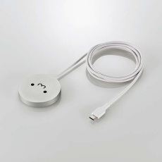 【W-MA04WF】マグネットQi2規格対応ワイヤレス充電器(15W・卓上)