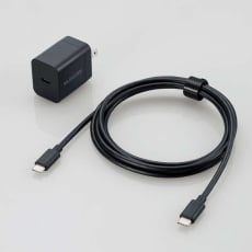 【MPA-ACCP7120BK】USB Power Delivery 20W AC充電器(C-Cケーブル付属/1.5m)