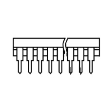 【ICM7228CIPIZ】8-Digit Microprocessor-Compatible LED Display Decoder Driver