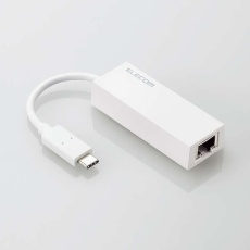 【EDC-GUC3V2-W】USB Type-C(TM)コネクター 1Gbps 有線LANアダプター