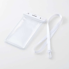 【P-WPSL05WH】スマートフォン用防水ケース IPX8 蓄光タイプ