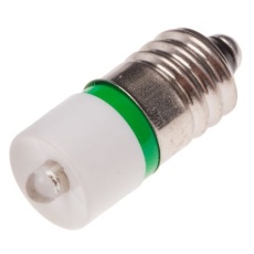 【204-704】表示ランプ 緑 定格電圧：24V ac/dc