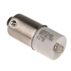 【209-349】表示ランプ 白 定格電圧：48V ac/dc