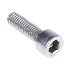 【281-120】六角穴付ボルト M6 x 20mm ステンレス鋼(50個入り)