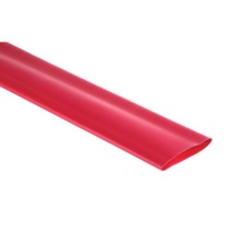 【398-240】熱収縮チューブ 収縮前 38.1mm 収縮後 19.1mm 赤