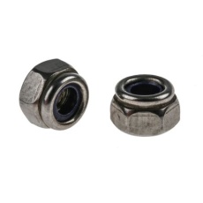 【521-923】ロックナット M4 ステンレス鋼(100個入り)