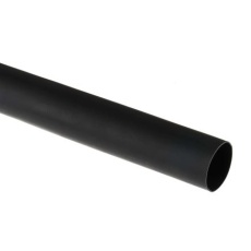 【562-668】熱収縮チューブ 収縮前 12.7mm 収縮後 4mm 黒