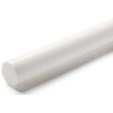 【680-656】フッ素樹脂(PTFE)ロッド PTFE 1m オペーク 25mm径(2個入り)