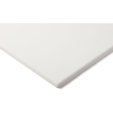 【752-644】プラスチックシート 白 600mm x 300mm x 10mm