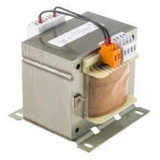 【123-2504】シャーシ取り付け電源トランス 1次：208V ac 2次：2 x 115V ac 90％ 電力：1000VA 0.5-3.0Ω