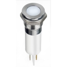 【124-6426】パイロットランプ 24V dc 白 実装ホールサイズ：12mm