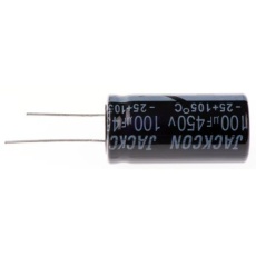 【170-1326】コンデンサ 100μF 450V dc