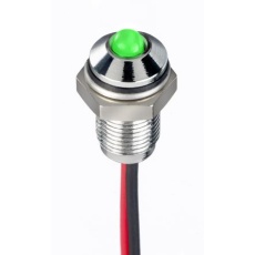 【171-3749】パイロットランプ 1.8 → 3.3V dc 緑 実装ホールサイズ：6mm