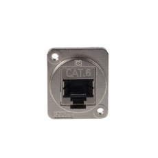 【175-0145】1ポート イーサネットカプラ Cat6 シールド付き