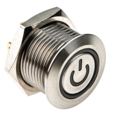【175-9560】押しボタンスイッチ モーメンタリ パネルマウント SPST