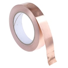 【176-7498】金属テープ 幅:25mm 導電性 銅テープ