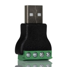 【179-2869】USBコネクタ A オス ケーブルマウント