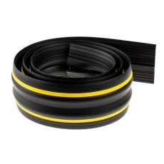 【182-3873】床用モール 長さ 1.8m PVC