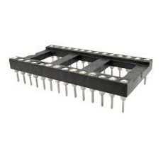 【183-1565】DILソケット 2.54mm ピッチ 14 ピン