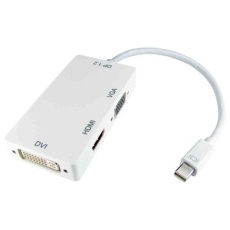 【195-4281】HDMIアダプタ HDMI DVI VGA ミニDisplayPort