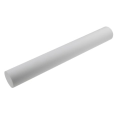 【196-9966】フッ素樹脂(PTFE)ロッド PTFE 500mm オペーク 65mm径