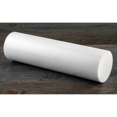 【196-9988】フッ素樹脂(PTFE)ロッド PTFE 300mm オペーク 80mm径
