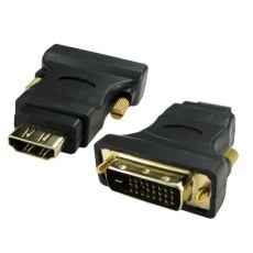 【220-6488】A/Vコネクタアダプタ DVI-D HDMI
