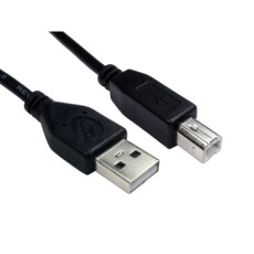 【236-9075】USBケーブル USB A → USB B
