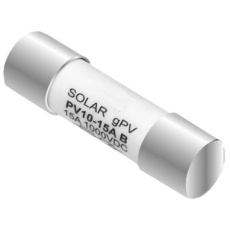 【239-4974】管ヒューズ 12A 10 x 38mm 1kV dc(速断型)