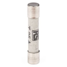 【247-4037】管ヒューズ 25A 6.3 x 32mm 440V ac(タイムラグ)