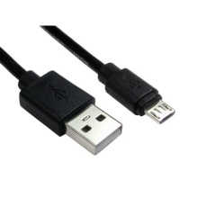 【252-7124】USBケーブル USB A → Micro USB B