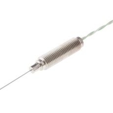 【444-1231】ミネラル絶縁熱電対センサ Kタイプ プローブ径：0.5mm プローブ長さ：150mm