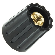 【463-8457】ノブ 6.4mm 直径：14.7mm ねじ固定