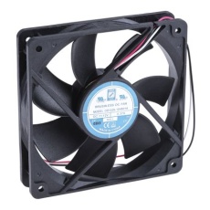 【619-6494】軸流ファン 電源電圧:12 V dc DC 120 x 120 x 25mm