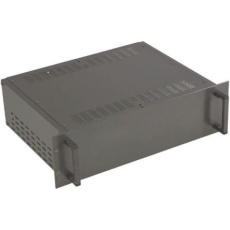 【665-7716】19インチラックマウントケース 3U 高さ：132.6 mm Black