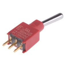 【734-7160】トグルスイッチ SPDT PCB On-(On)