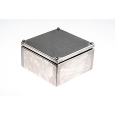 【749-1860】端子ボックス ステンレス鋼 未塗装 150 x 80 x 150mm IP66