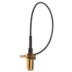 【794-2908】同軸ケーブル RP-SMA U.FL 150mm