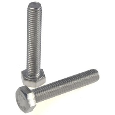 【797-6320】六角ボルト M8 x 45mm ステンレス(50個入り)