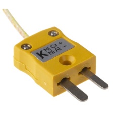 【814-0156】露出接点熱電対センサ Kタイプ プローブ径:1/0.3mm プローブ長さ:2m