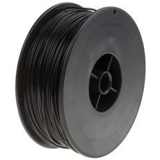【832-0406】3Dプリンタ用フィラメント 黒 1.75mm PLA