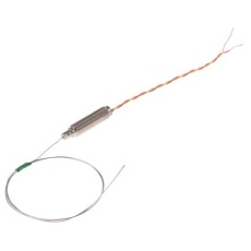 【847-1084】ミネラル絶縁熱電対センサ Kタイプ プローブ径:0.5mm プローブ長さ:500mm