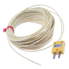 【847-9750】露出接点熱電対センサ Kタイプ プローブ径:1/0.3mm プローブ長さ:10m