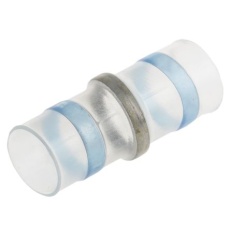 【872-6299】はんだスリーブ スリーブ長さ 35.5mm 青(25個入り)