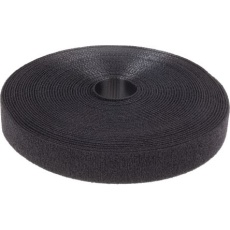 【890-4187】マジックテープ 20mm x 10m 黒