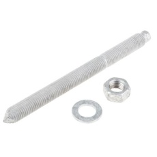 【908-6804】ボードアンカー 炭素鋼 M16 取付穴径18mm 長さ190mm(10個入り)