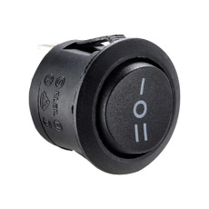 【914-3550】ロッカスイッチ SPDT イルミネーション：なし カットアウト幅：20.8mm