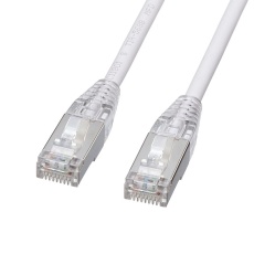 【KB-SL5STPS-005W】カテゴリ5eSTP LANケーブル(スリム、やわらか、ツメ折れ防止コネクタ)
